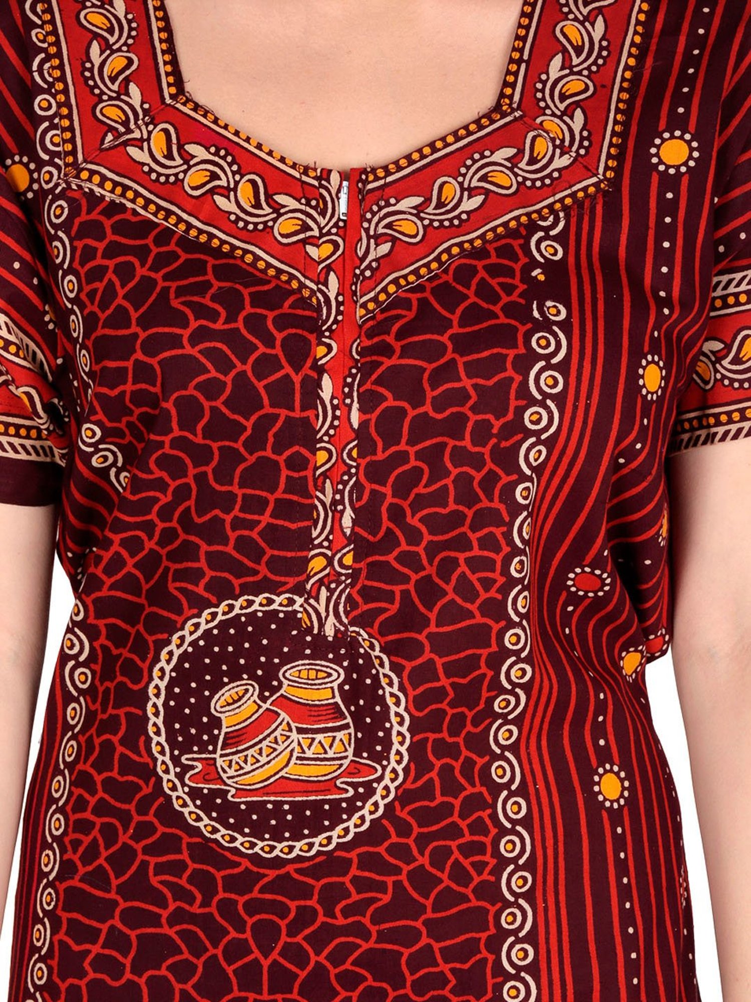 Secret Wish Multicolor Printed Nighty