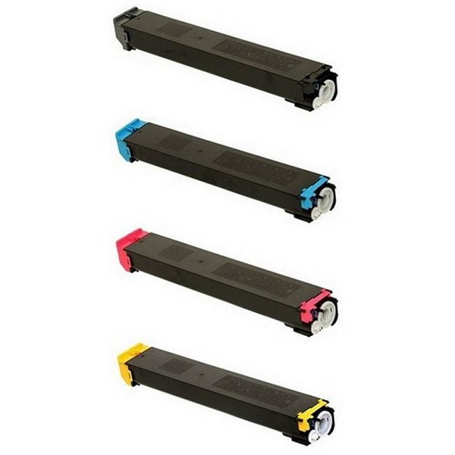 SuppliesMAX Compatible Replacement for Sharp MX-2610N/2615N/2640N/3110N/3115N/3140N/3640N Toner Cartridge Combo Pack (BK/C/M/Y) (MX-36NTBCMY)