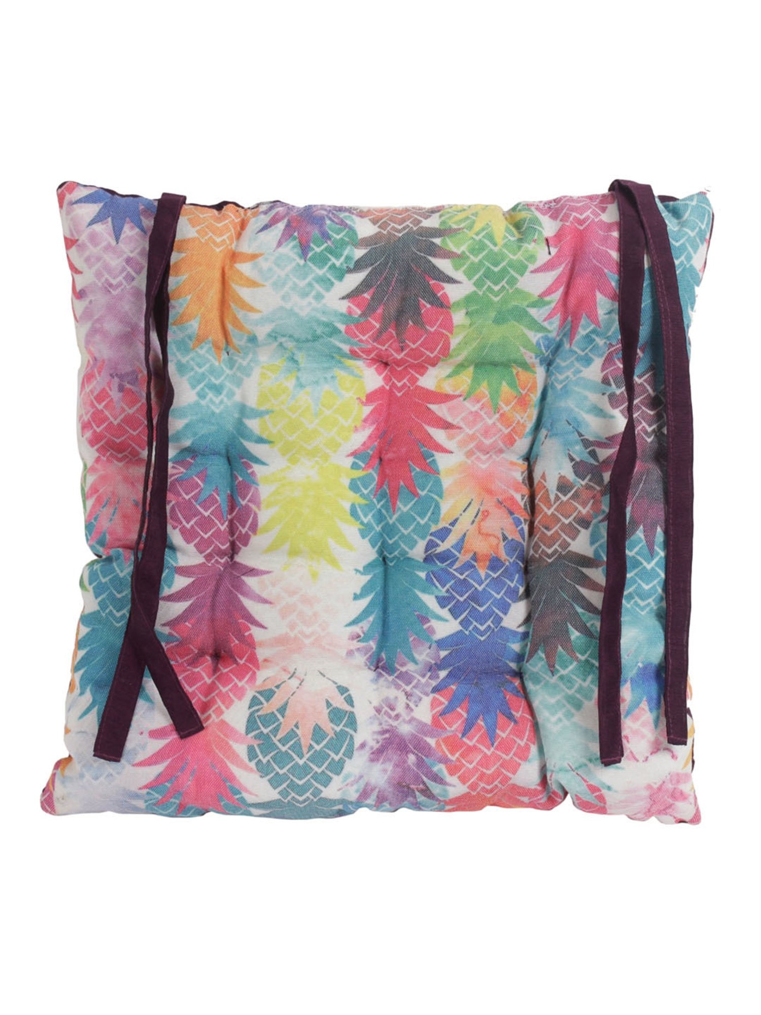 Romee Multi Polyester Printed Chair Pads