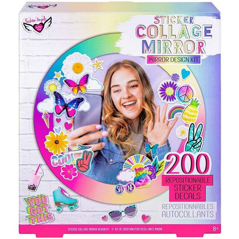 Fashion Angels Fashion Angels Sticker Collage Mirror Design Set