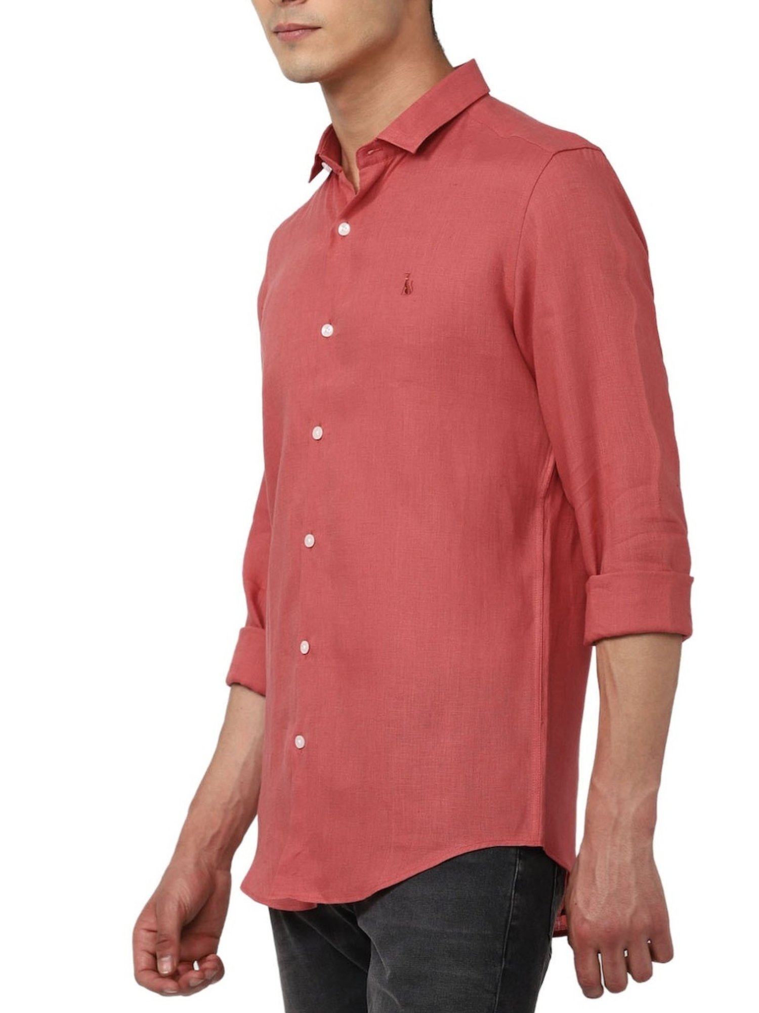 Simon Carter London Pink Slim Fit Shirt