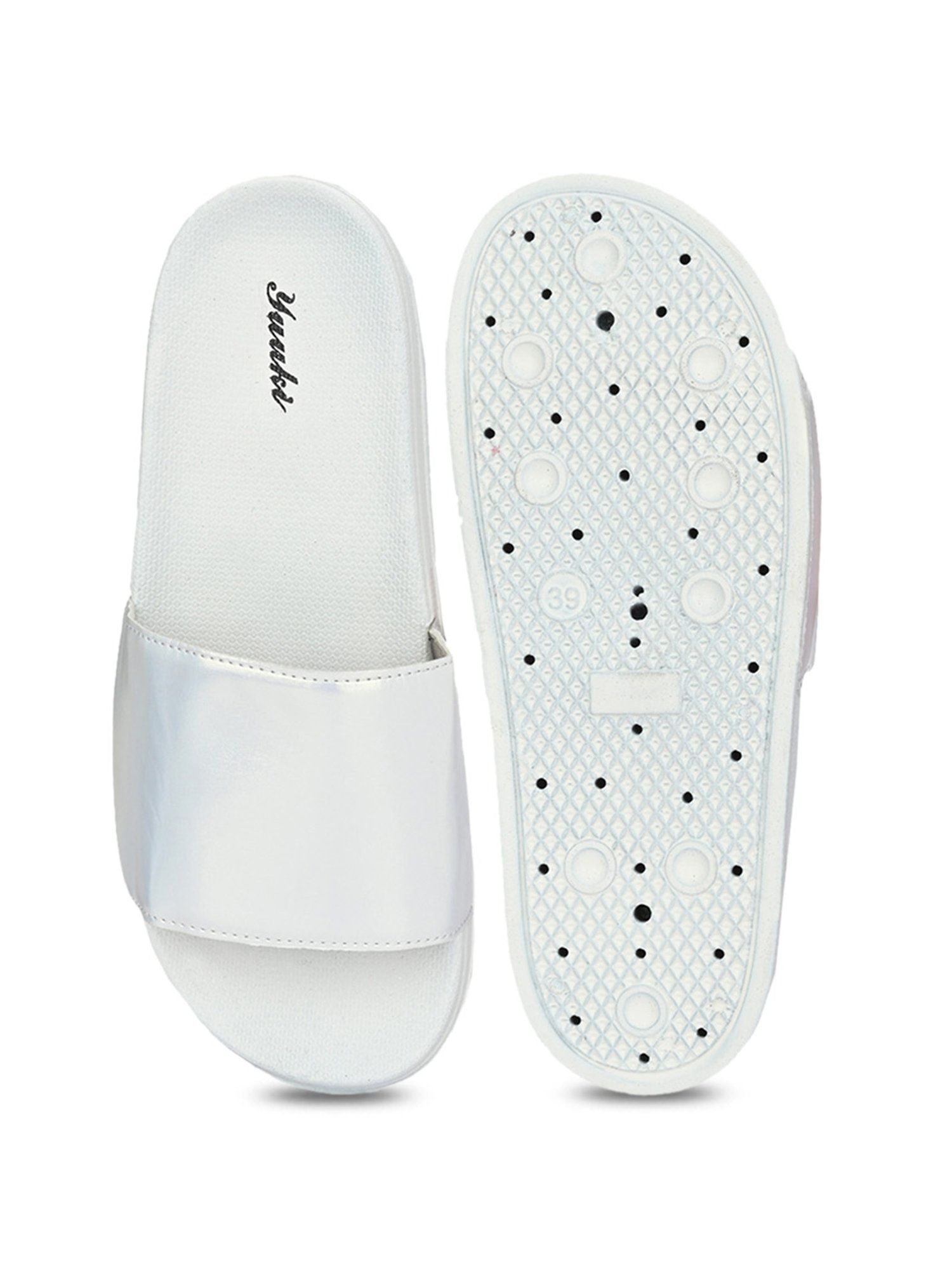 Yuuki Women's Off White Slides