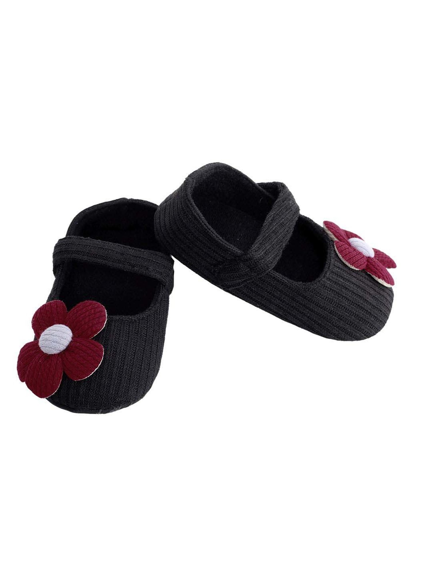 Baby Moo Kids Dark Grey Casual Mary Jane Shoes
