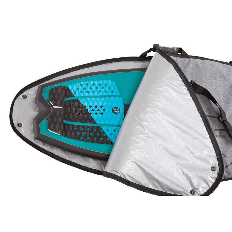 Hyperlite 4-Foot 8-Inch Travel Wakesurfer Board Bag with Padded Shoulder Strap and Easy-Grab Handle