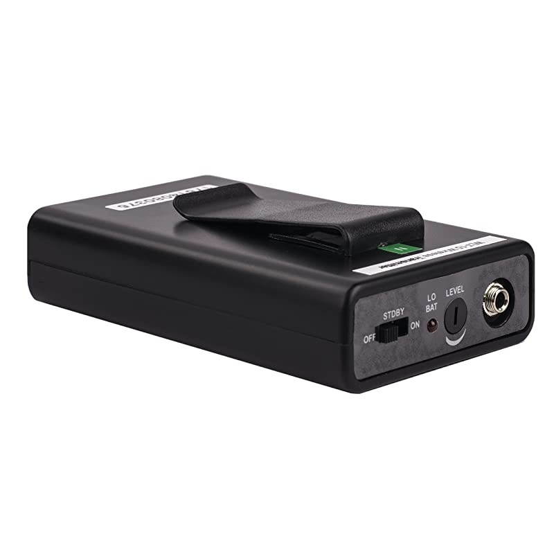 DKW1 Wireless GuitarInstrument VHF Systemincludes wireless bodypack receiver AC adapter guitar cable and audio cableEasy setupElectric guitar bass or other instruments with a pickup