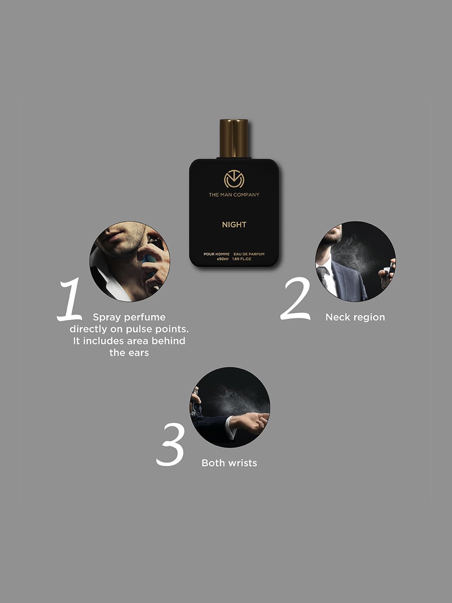 The Man Company Night Eau de Parfum - 50 ml