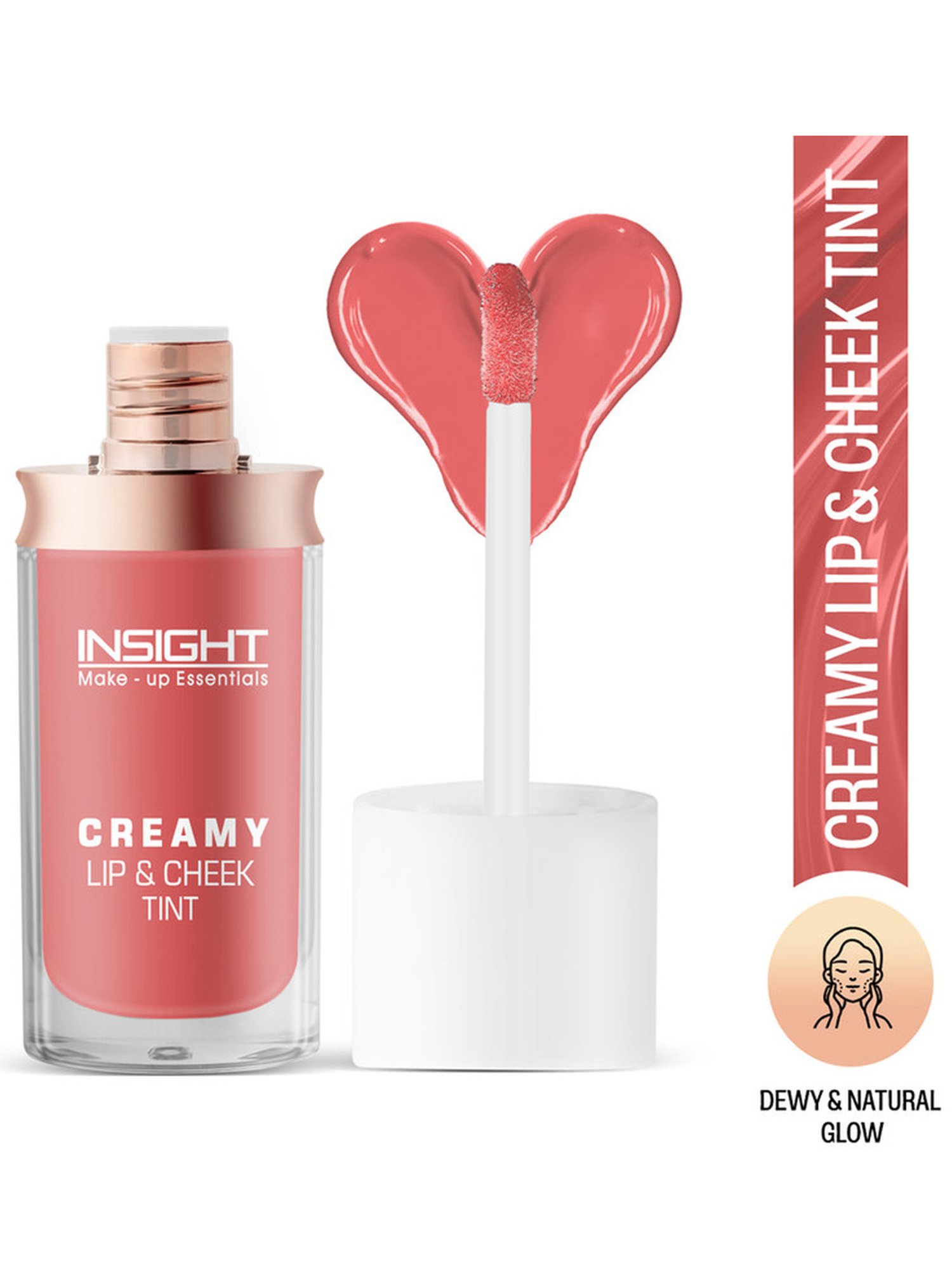 Insight Cosmetics Creamy Lip & Cheek Tint 05 Floral Fiesta - 7.5 gm