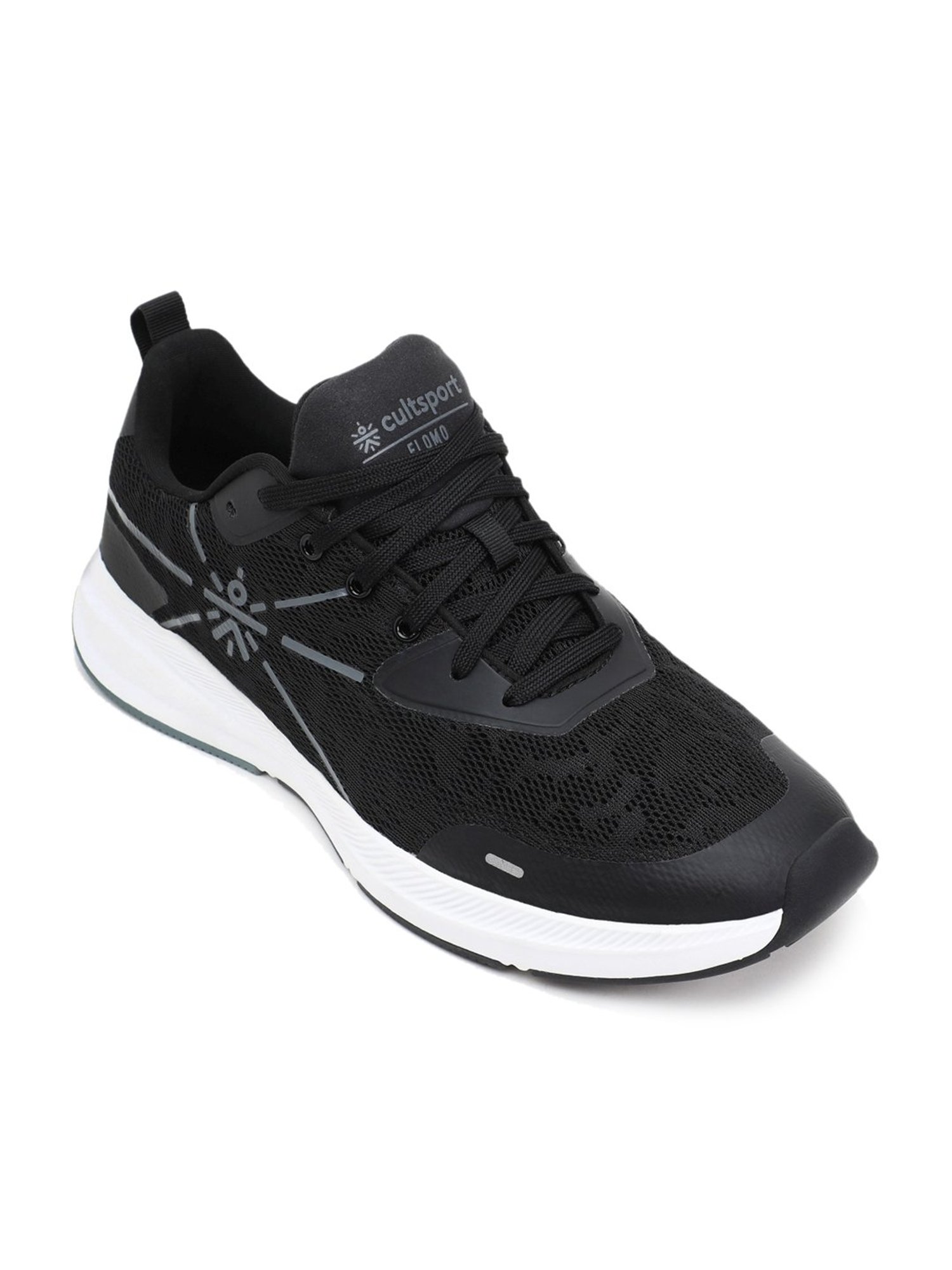 Cultsport Men's Flomo Black Running Shoes