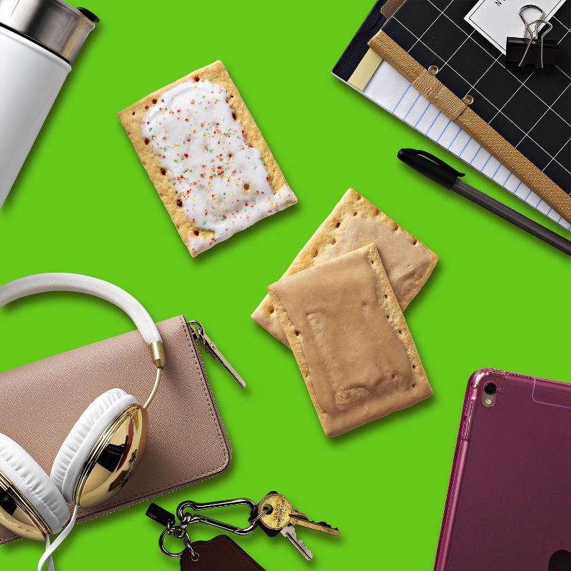 Kellogg's Pop-Tarts Frosted Strawberry & Frosted Brown Sugar Cinnamon Pastries Bundle