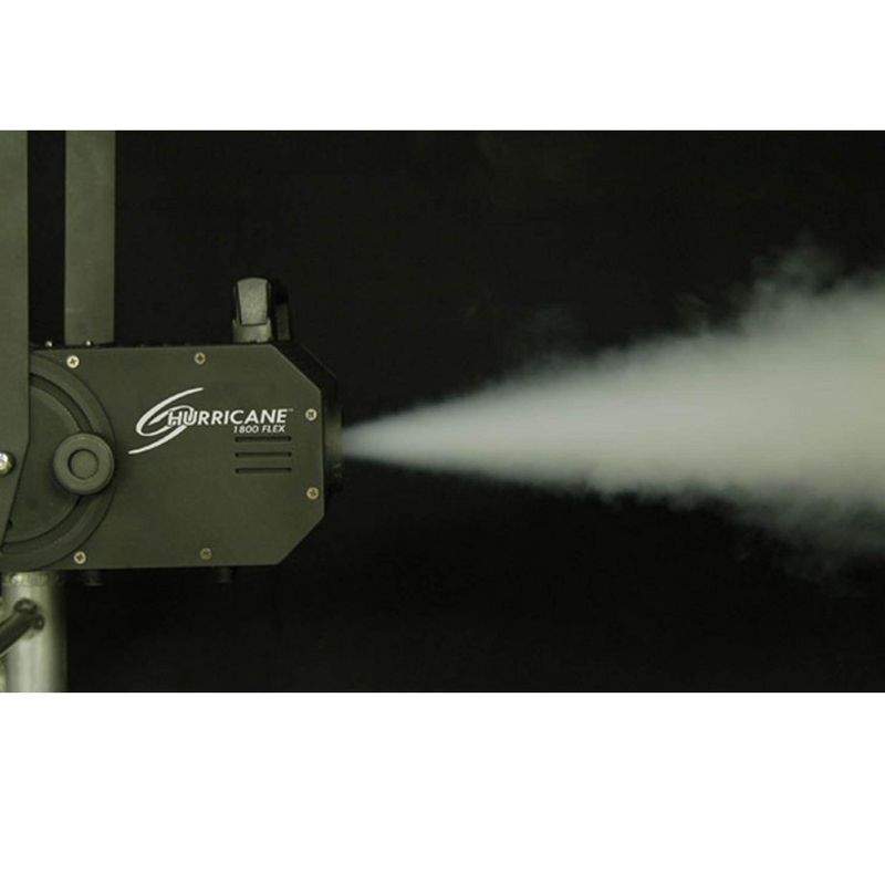 Chauvet DJ Hurricane 1800 H1800 FLEX DMX Fog/Smoke Pro Machine w/Timer Remote