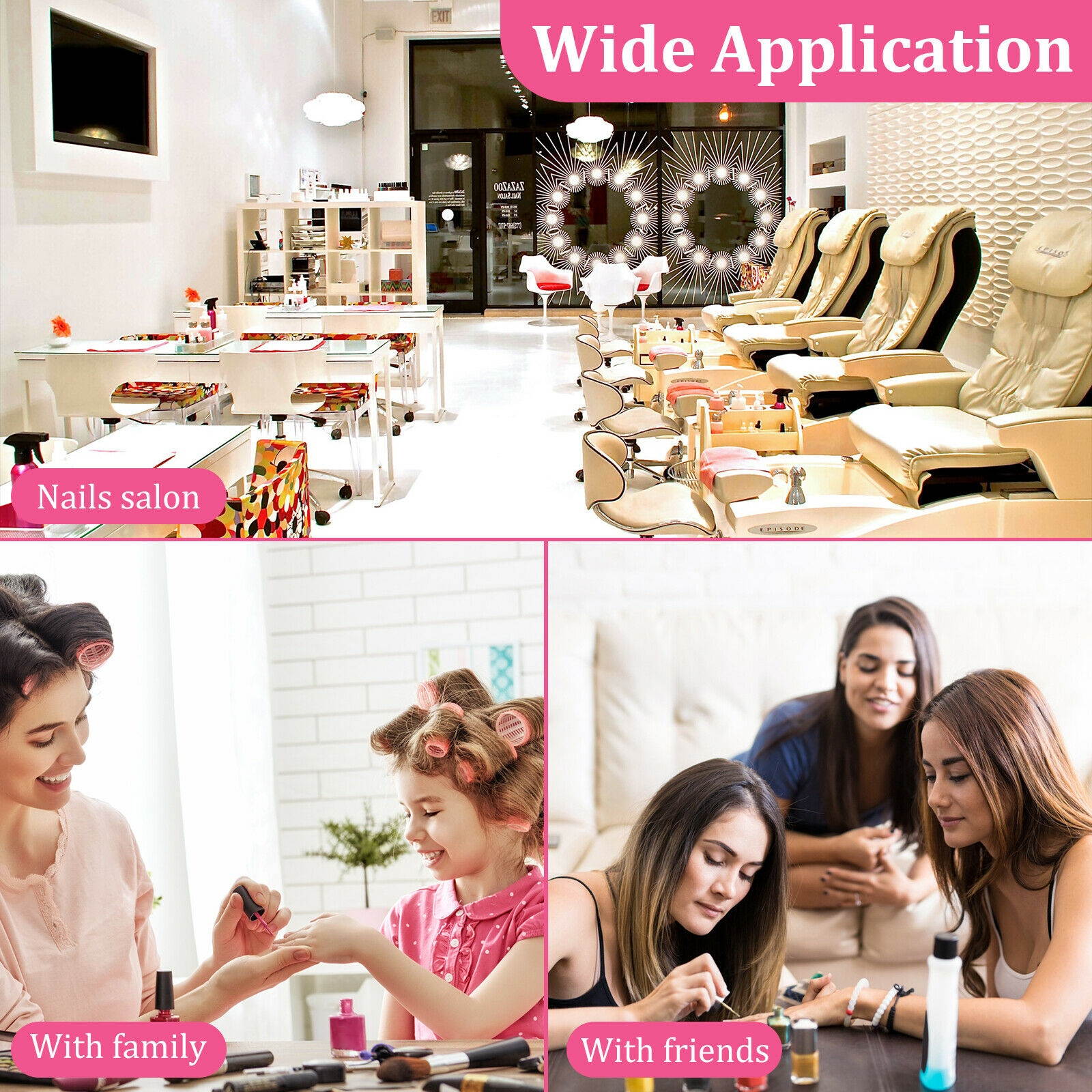 20pcs Nail Tips Clip Quick Building Poly Builder Gel DIY Extension Clamp Clips