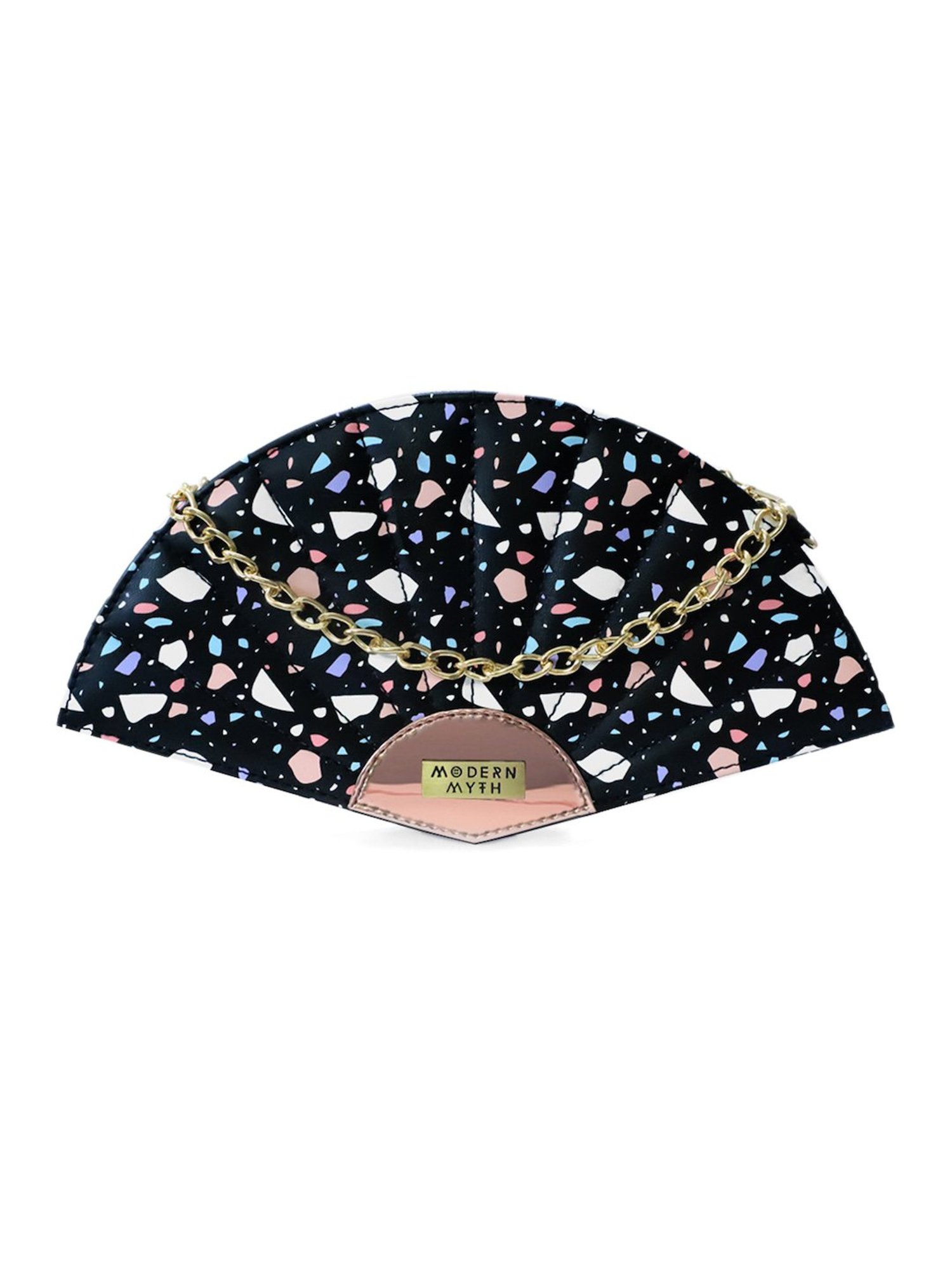 Modern Myth Multicolor Printed Medium Fan Cross Body Bag