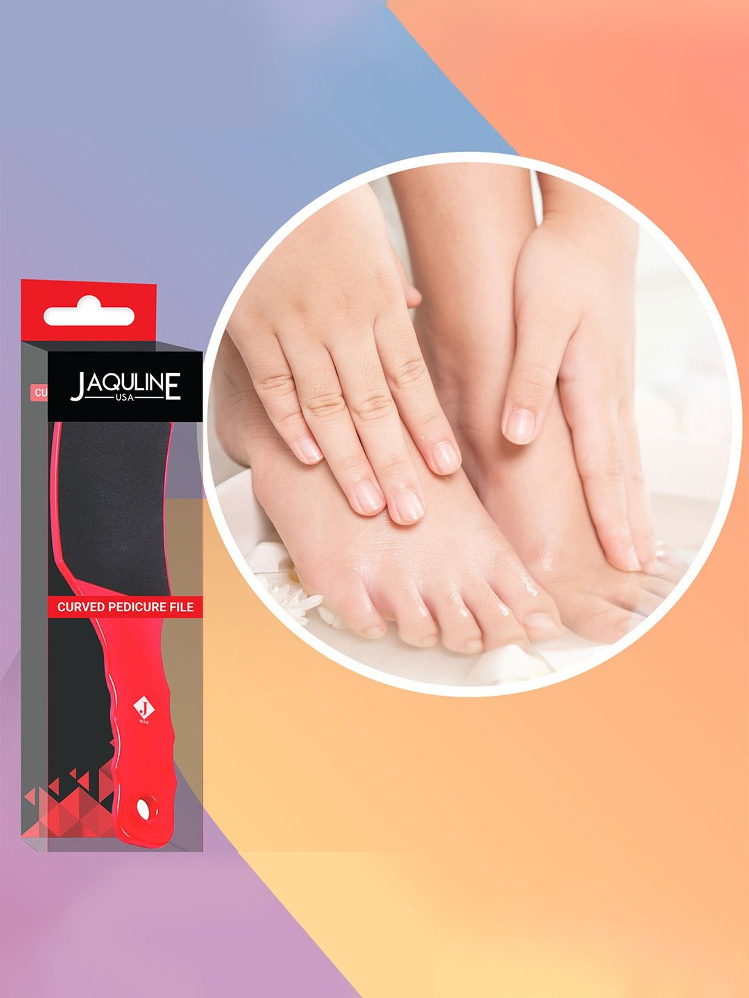 Raaga Professional Pedicure & Manicure 6 Step Single Use Kit Strawberry - 6 Sachets