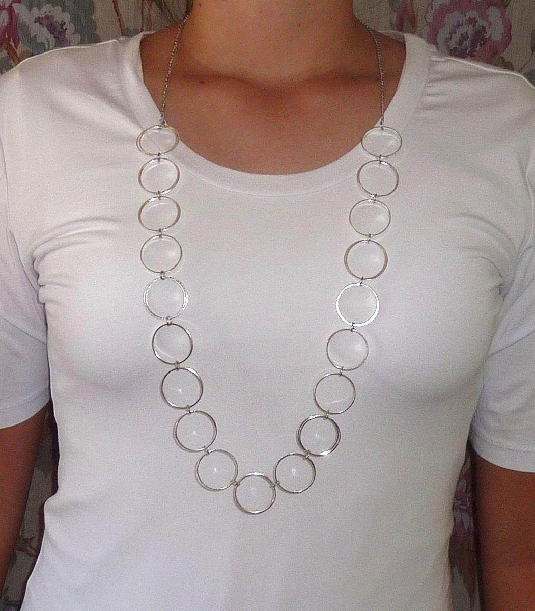 Hello Beautiful! Fashion Lanyard Necklace, Women's super strong chain lanyard for ID badge holder and keys, 36" long (Simple - Non Breakaway (Stronger))