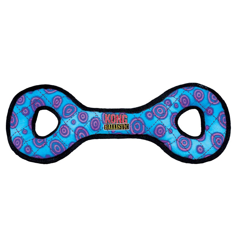 KONG Ballistic Tug Dog Toy - Colors May Vary - L