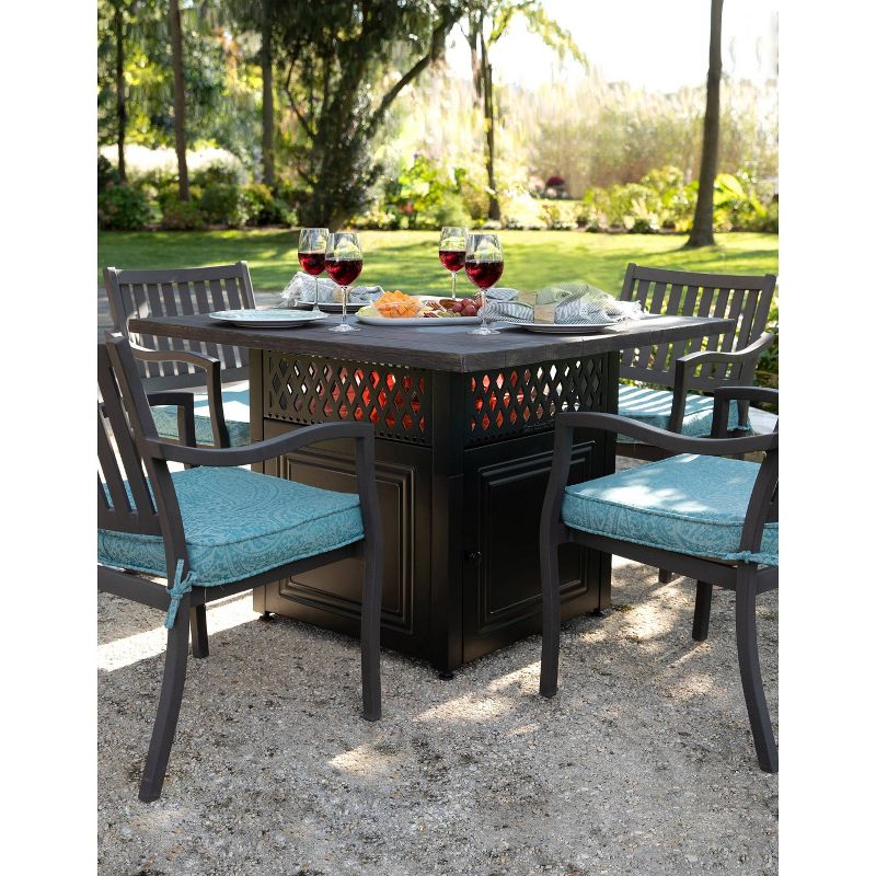 13" Terrazzo Propane Tabletop Fireplace - Beige - Project 62™