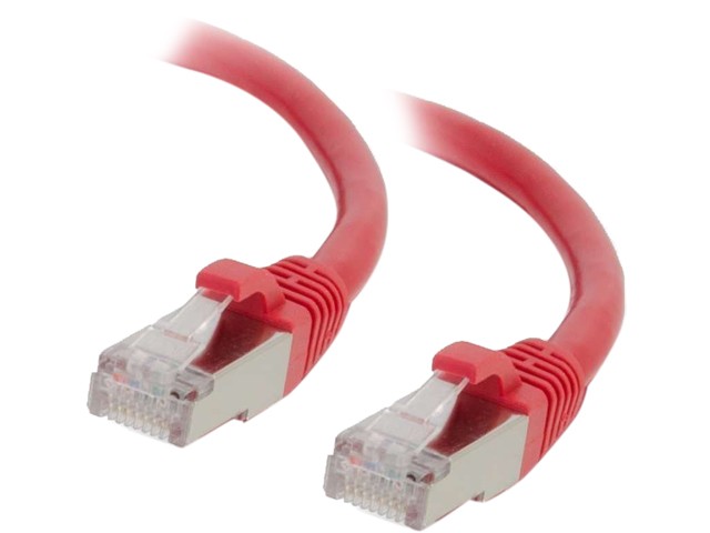 C2G 00861 Cat6 Cable - Snagless Shielded Ethernet Network Patch Cable, Yellow (3 Feet, 0.91 Meters)