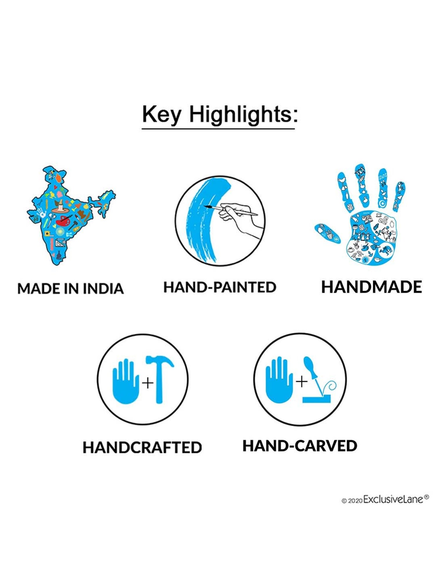 ExclusiveLane 'Lotus Pair' Hand Carved Block Wall Decor In Sheesham Wood (Set of 2)