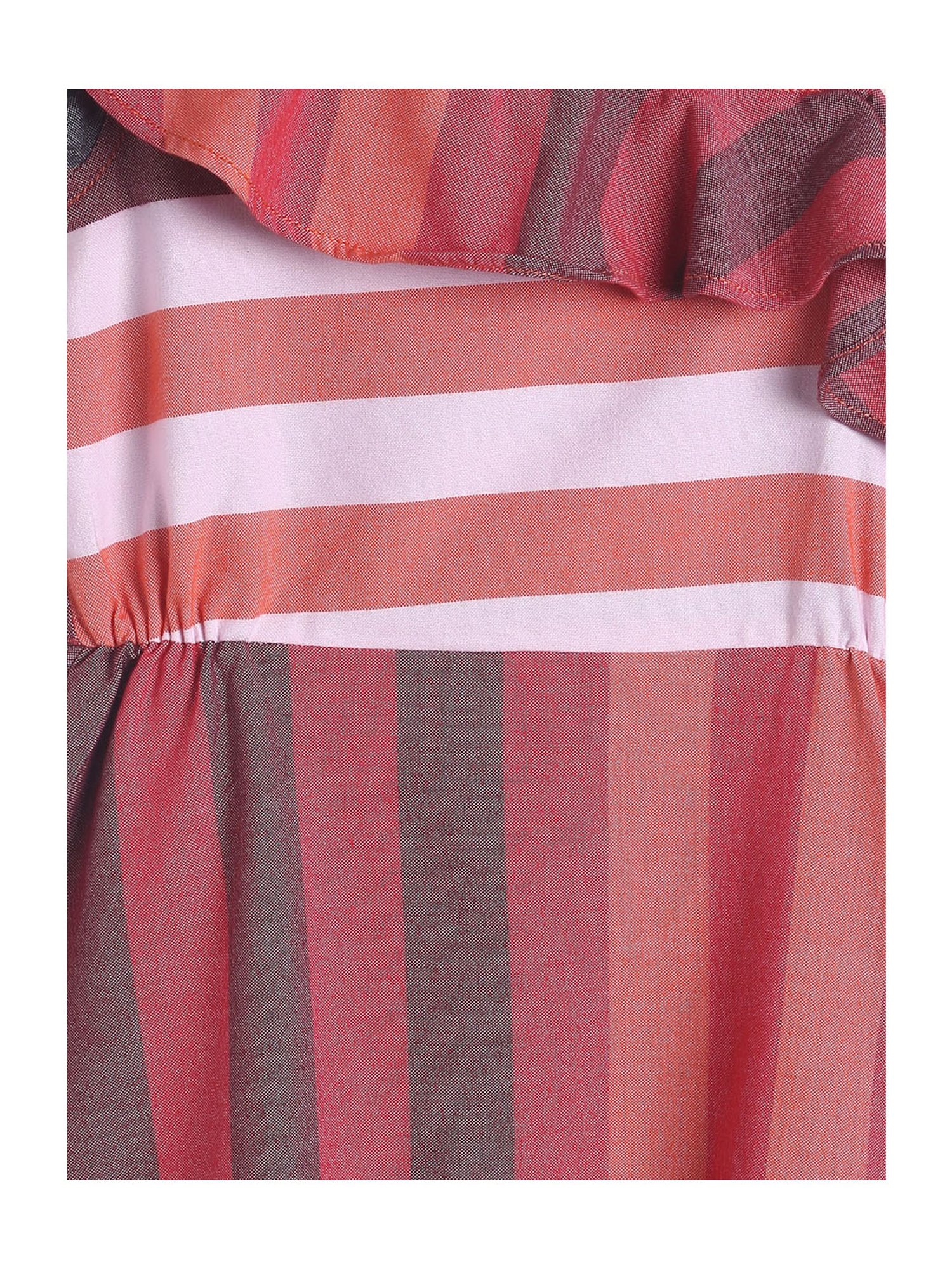Tales & Stories Kids Multi Striped Dress