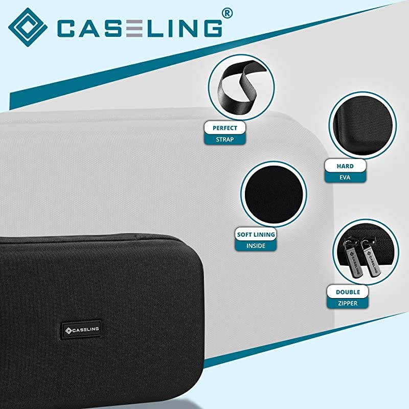 Hard Case Fits Rode Video Mic with Rycote Lyre Shock Mount and Deluxe Furry Windshield