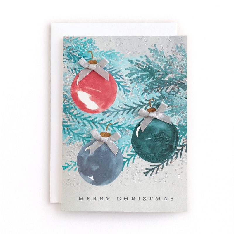 Minted 10ct Ornaments on Tree Boxed Cards
