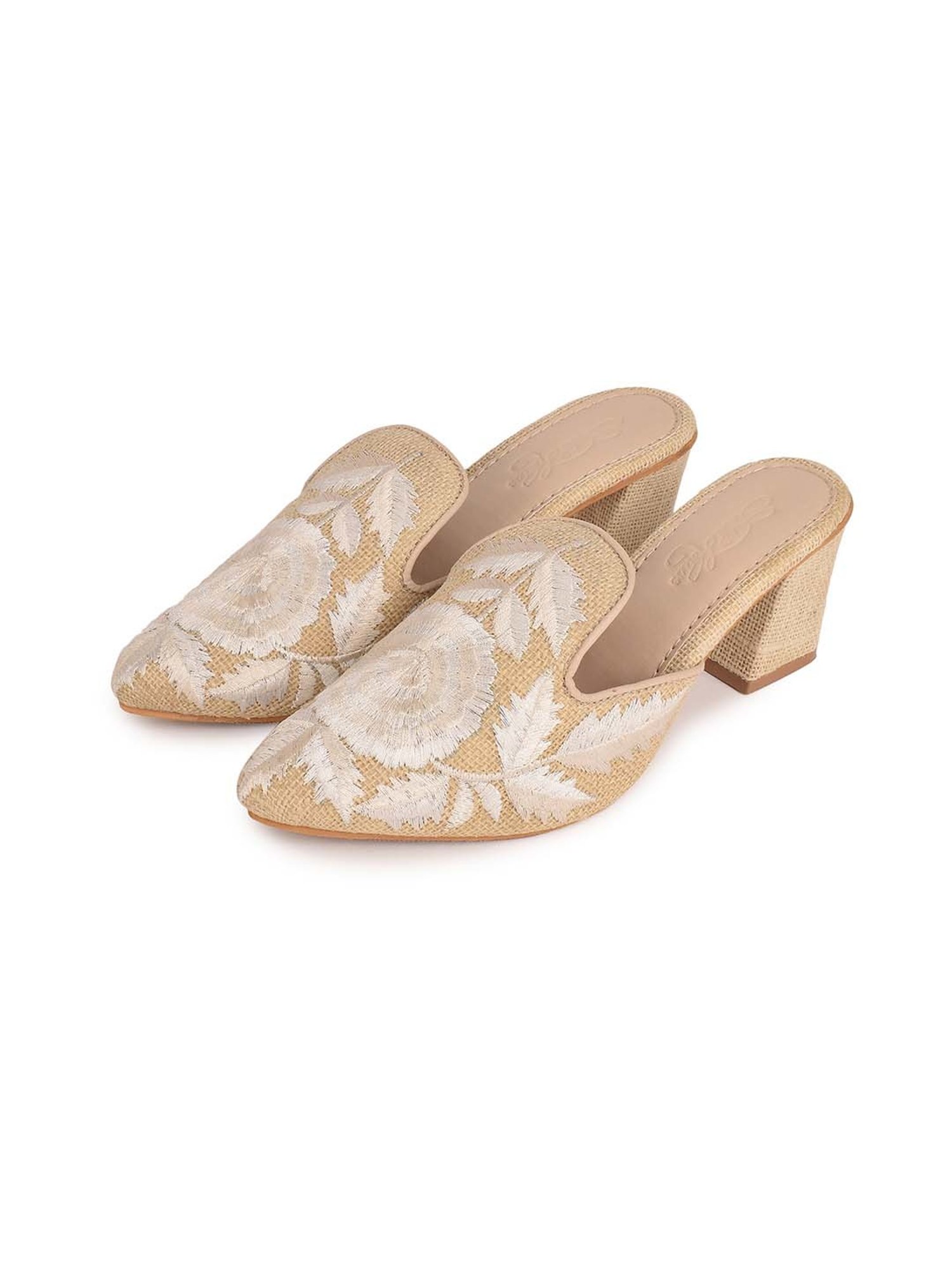 Sole House Women's Nude Mule Shoes