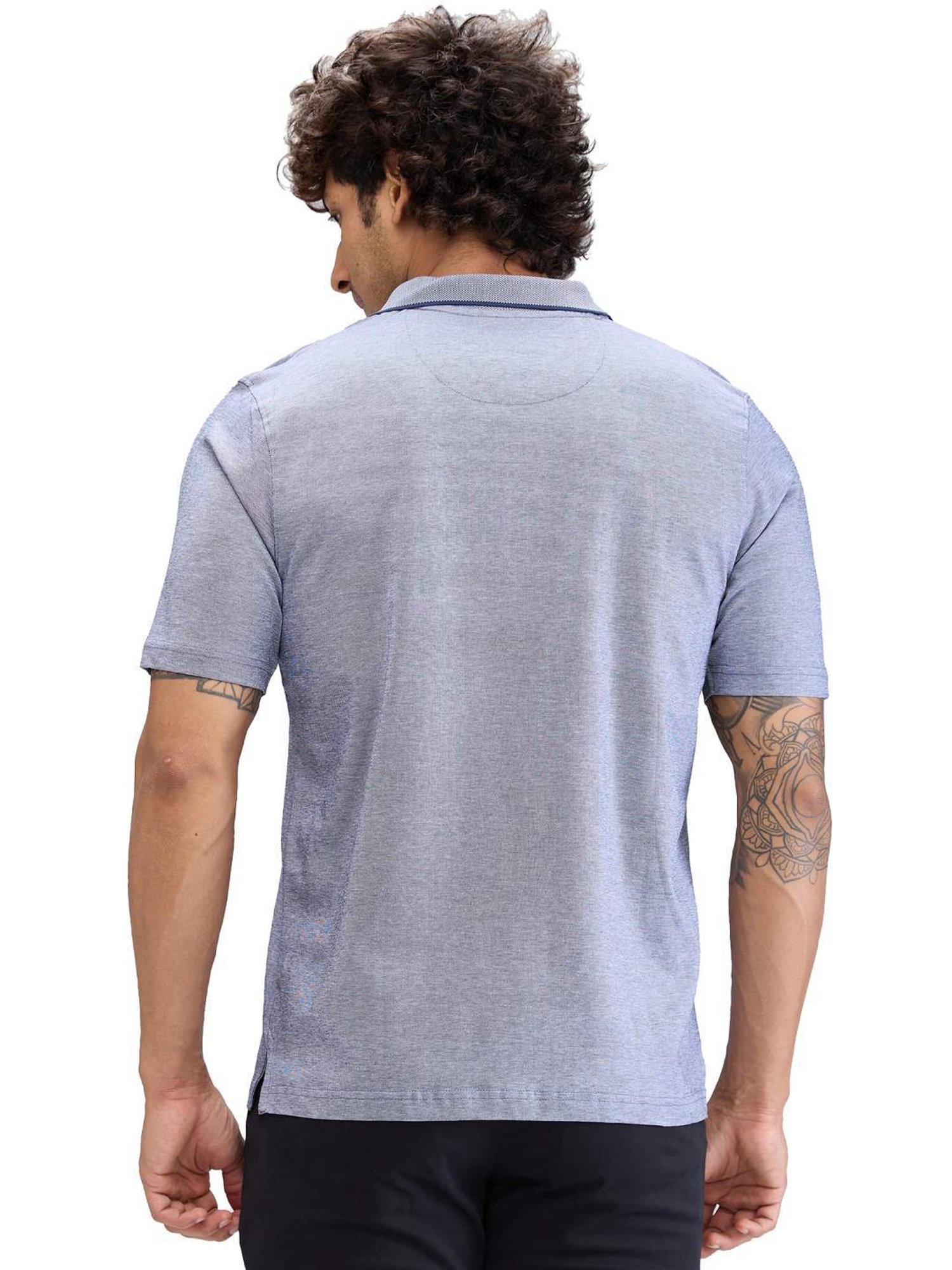 Colorplus Blue Comfort Fit Polo T-Shirt