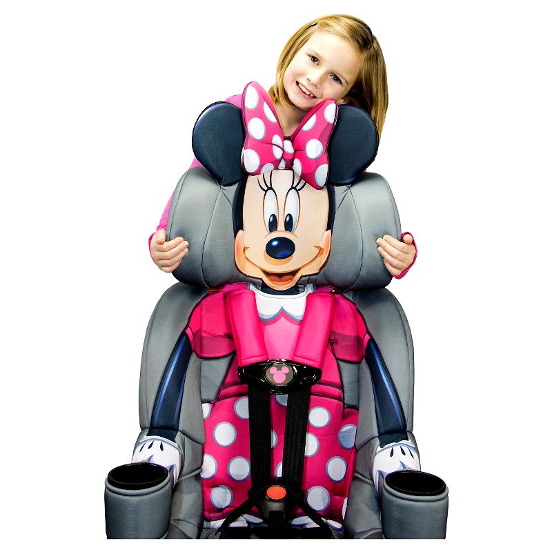 Kids'Embrace Disney Minnie Mouse Combination Harness Booster Car Seat