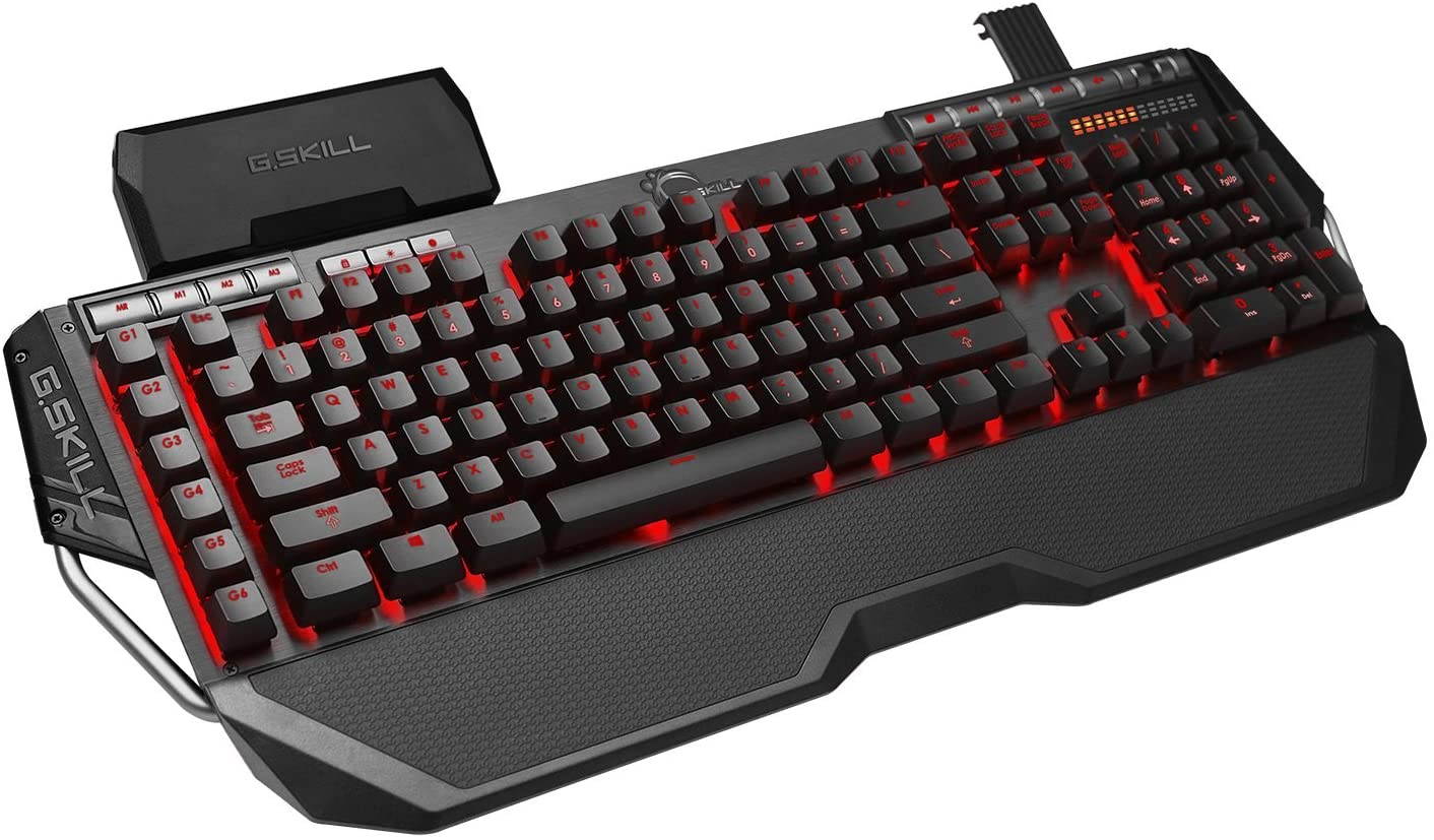 G.SKILL RIPJAWS KM780 MX Mechanical Gaming Keyboard - Cherry MX Brown with Gaming Keycaps