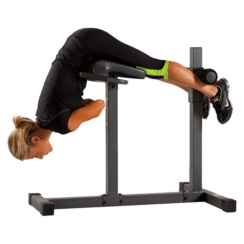 Marcy Adjustable Hyper Extension Bench/Roman Chair - Black