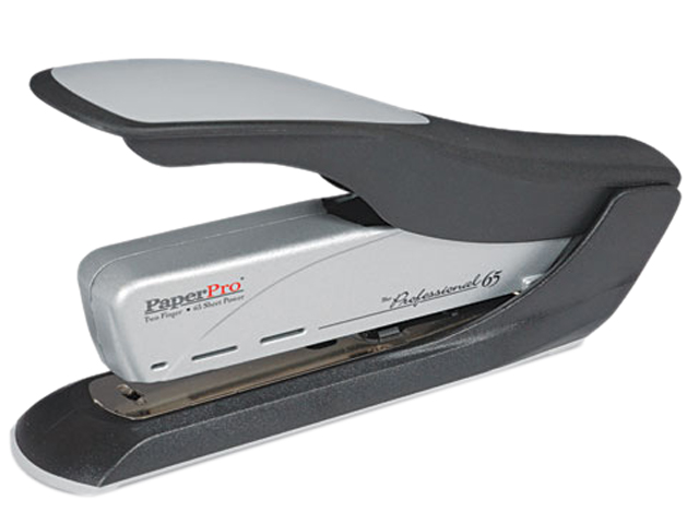 PaperPro 1200 inHANCE 60 Heavy Duty Stapler 60 Sheets Capacity - 5/16", 3/8" Staple Size - Black, Gray