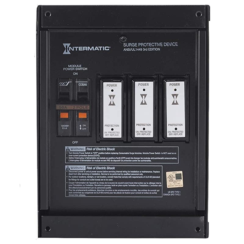 Smart Guard IG2240-IMSK Whole Home Surge Protector,Black
