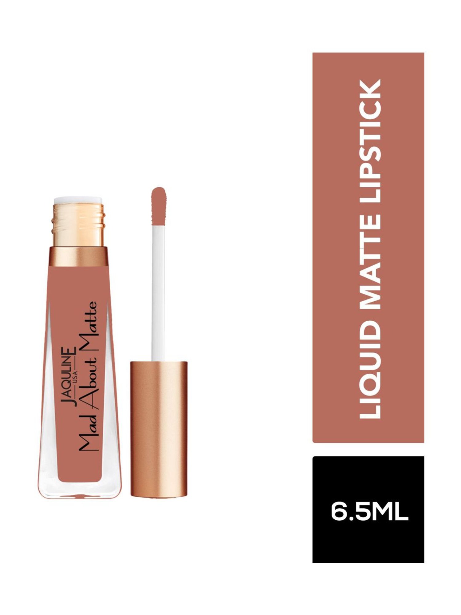 Jaquline USA Mad About Matte Liquid Lipstick Nude Streak - 6.5 ml
