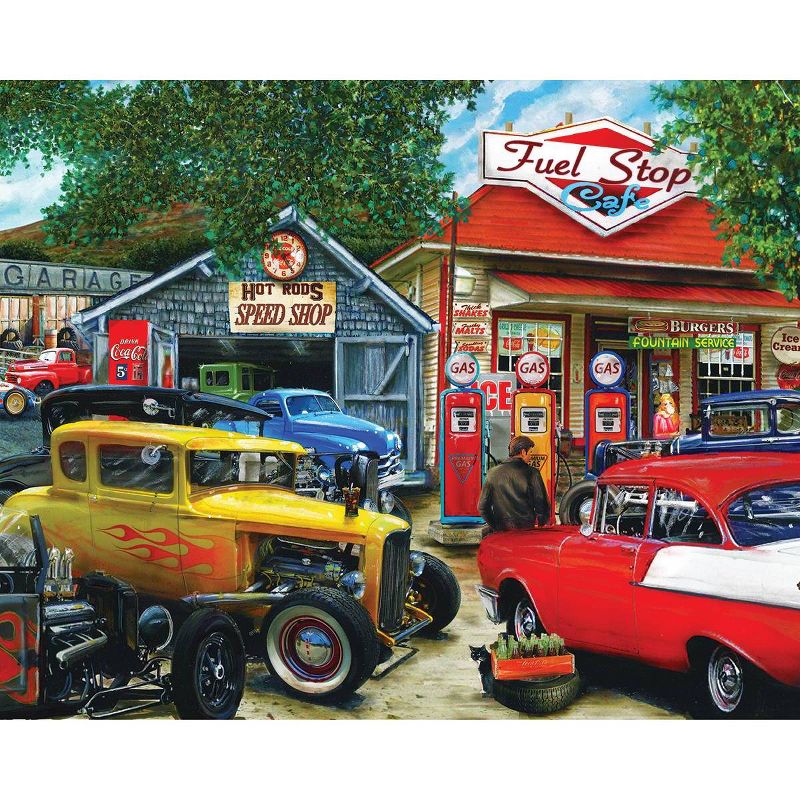 Springbok Hot Rod Cafe Jigsaw Puzzle - 1000pc