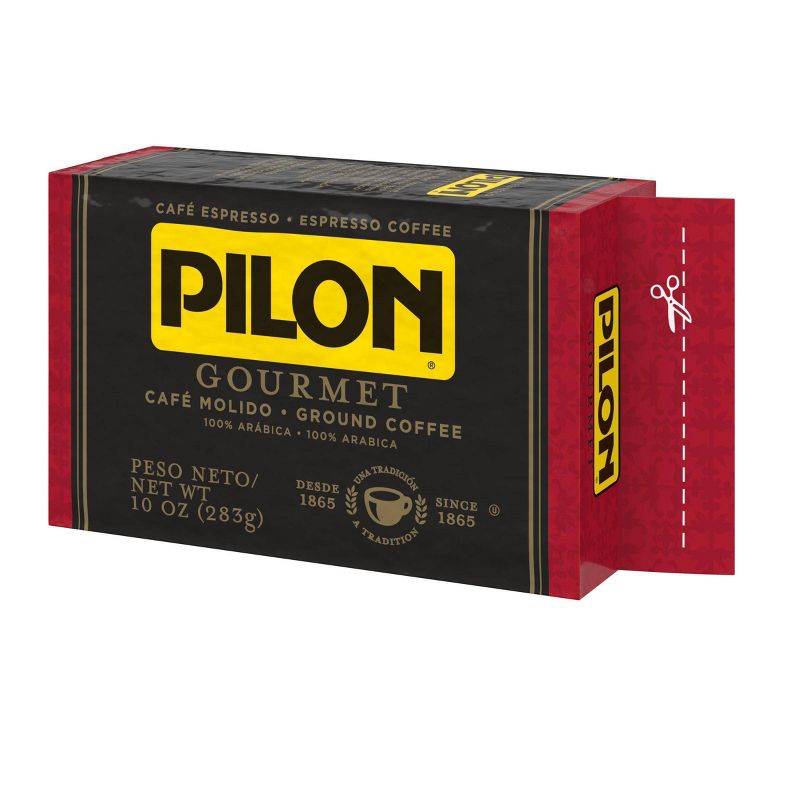 Pilon Roast Gourmet Espresso Dark Roast Ground Coffee - 10oz