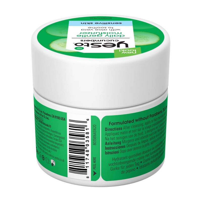 Yes To Cucumbers Daily Calming Moisturizer - 1.7 fl oz
