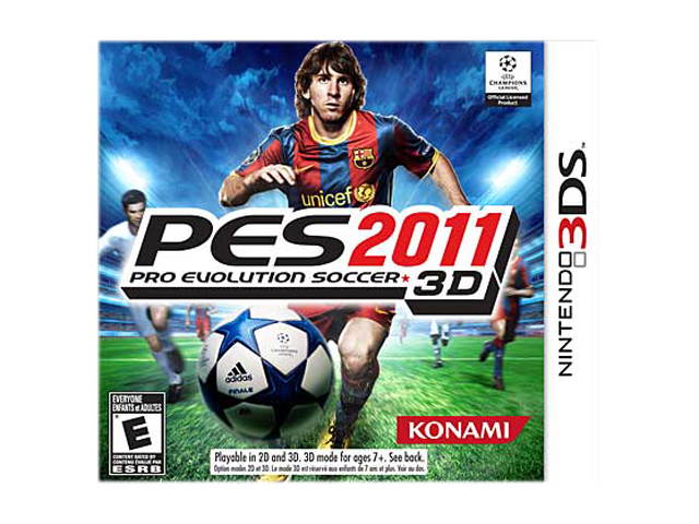 Pro Evolution Soccer 2011 3DS Nintendo 3DS Game