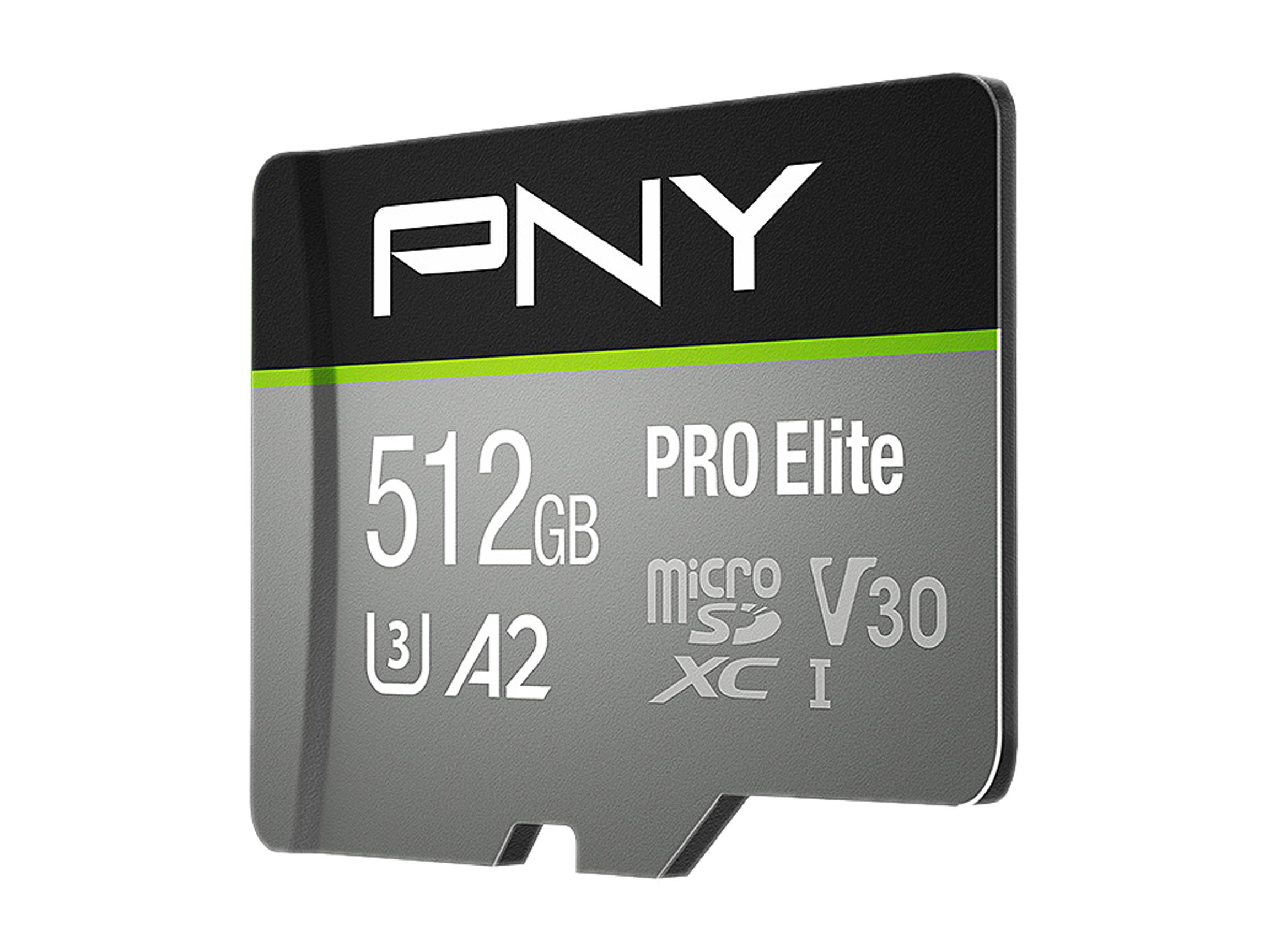 PNY PRO Elite 512GB microSDXC Flash Card Model P-SDUX512U3100PRO-GE
