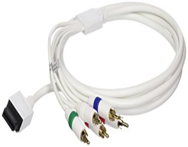 Wii/Wii U Gold Plated HD Component 8 " Cable [KMD]