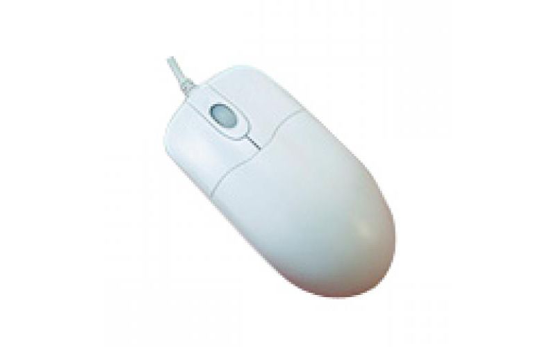 Seal Shield STWM042 Optical Mouse - Optical - White, Silver - USB