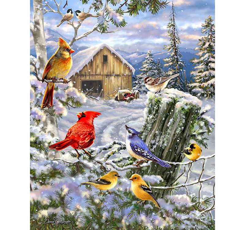 Springbok Frosty Morning Song Jigsaw Puzzle 1000pc