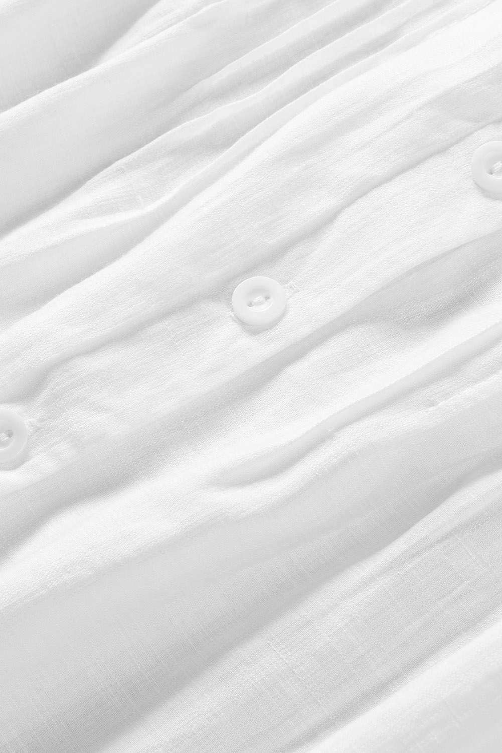 One World Apparel Jacquard Square Neck Short Sleeve Ivory Multi Floral Print Top