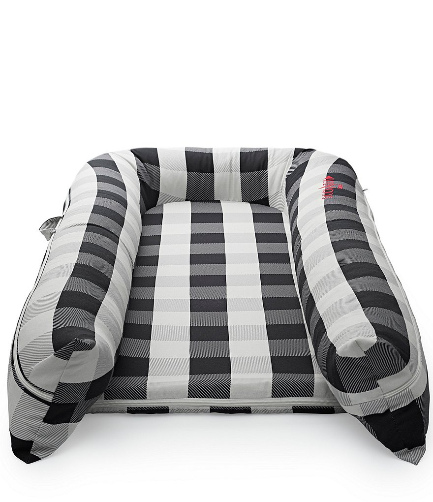 DockATot 9-36 Months Charcoal Buffalo Grand Dock Cover Stage 2