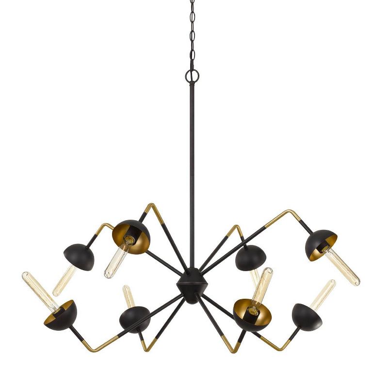 40" x 40" Metal Ravenna Chandelier Antique Brass - Cal Lighting