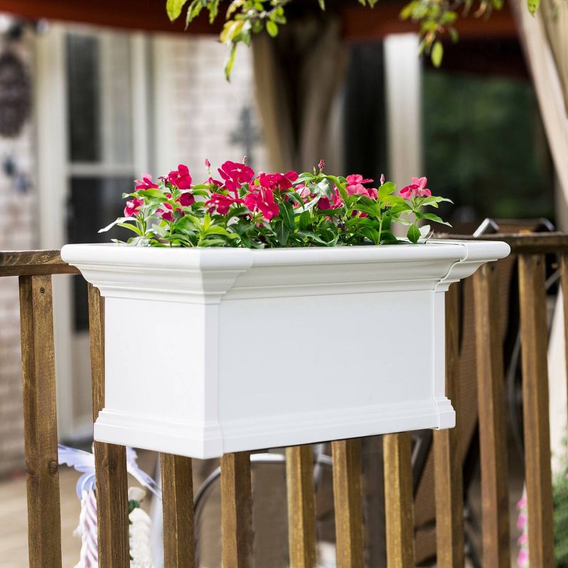 AquaSavTM Oxford Window and Deck Planter, 30" - PRIDE GARDEN PRODUCTS
