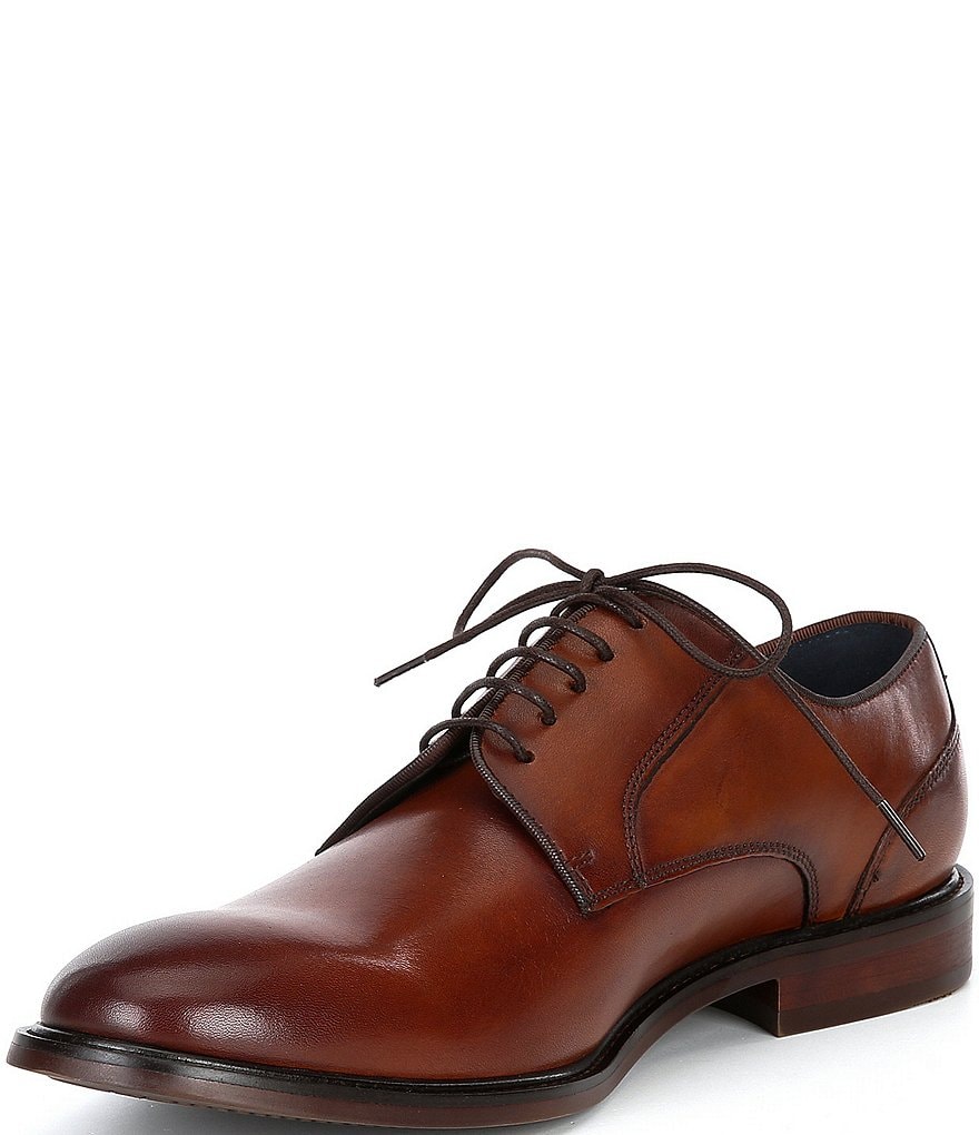 Steve Madden Men's Broward Leather Lace-Up Oxfords