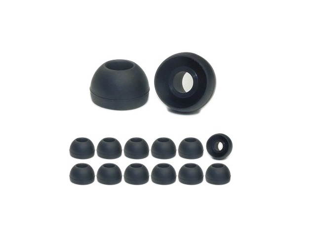 Sennheiser ear tips replacement parts; replacement ear tips for Sennheiser earbuds - 6 Pairs, medium