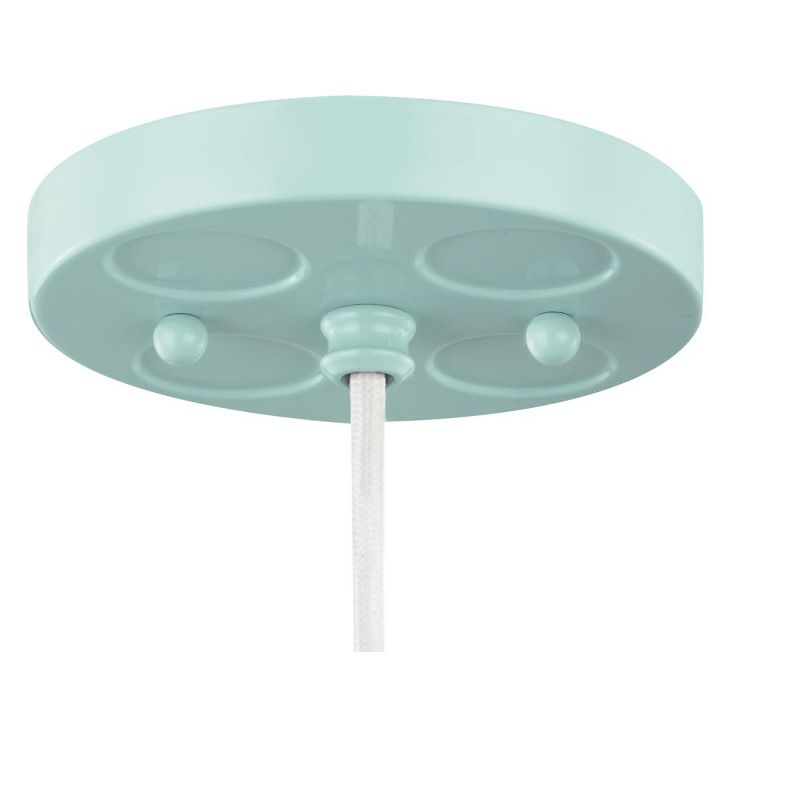 Generation Lighting Freemont 1 light Hi Gloss Blue Pendant P1305SHBL