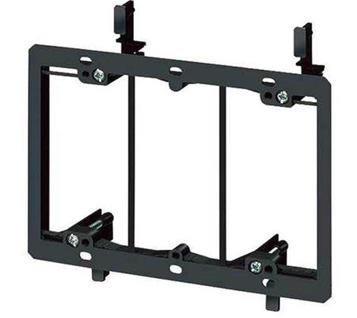 iMBAPrice Premium 3-Gang Home Theater 7.1 Surround Sound Distribution Wall Plate for 7 Speakers, 1 RCA Jack for Subwoofer & 1 HDMI Port with Ethernet + Mounting Bracket