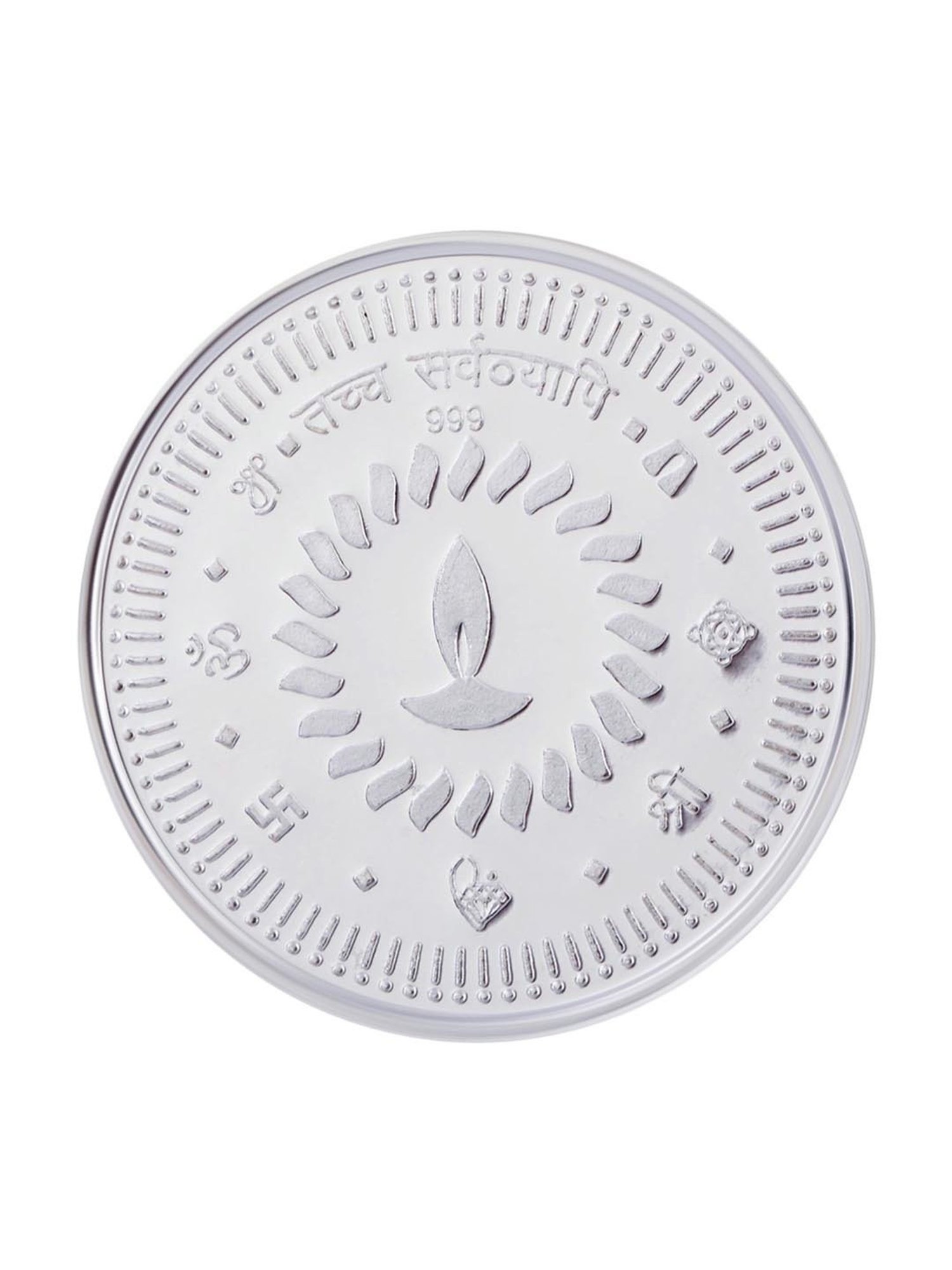 CKC Goddess Lakshmi 999 50gm Silver Coin